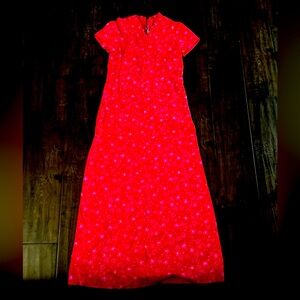 AUTHENTIC 50 / 60’s VINTAGE LONG DRESS